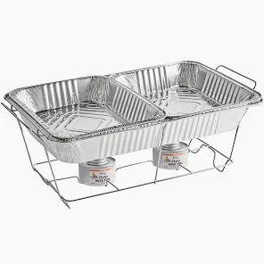Wire Chaffering Dishes & Sterno Combo